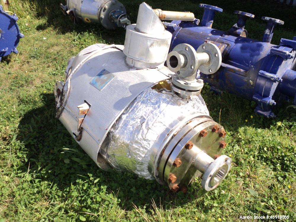 Used: Stainless Steel Alfa Laval Spiral Heat Exchanger, Model 284