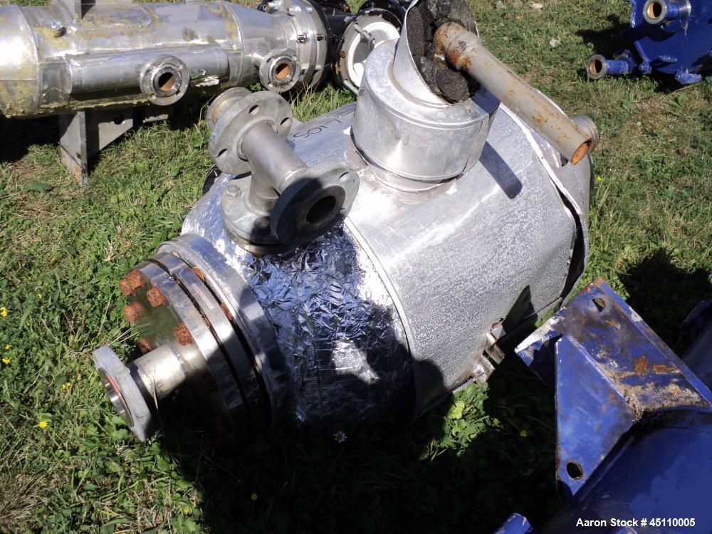 Used: Stainless Steel Alfa Laval Spiral Heat Exchanger, Model 284