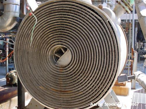 Used Alfa Laval Heat Exchanger, Shell and Tube, Quench/Extracto