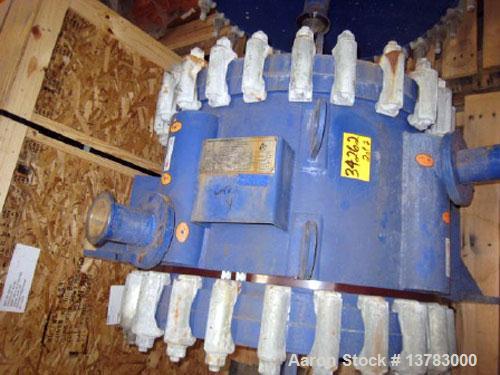 Used Alfa Laval spiral type 1-V heat exchanger, 300 square feet. Max allowable working pressure 150 psi at 400 deg F. Min Design metal temp: 20 deg F at 150 psi. Heat material: SA-516-70; thickness 1...