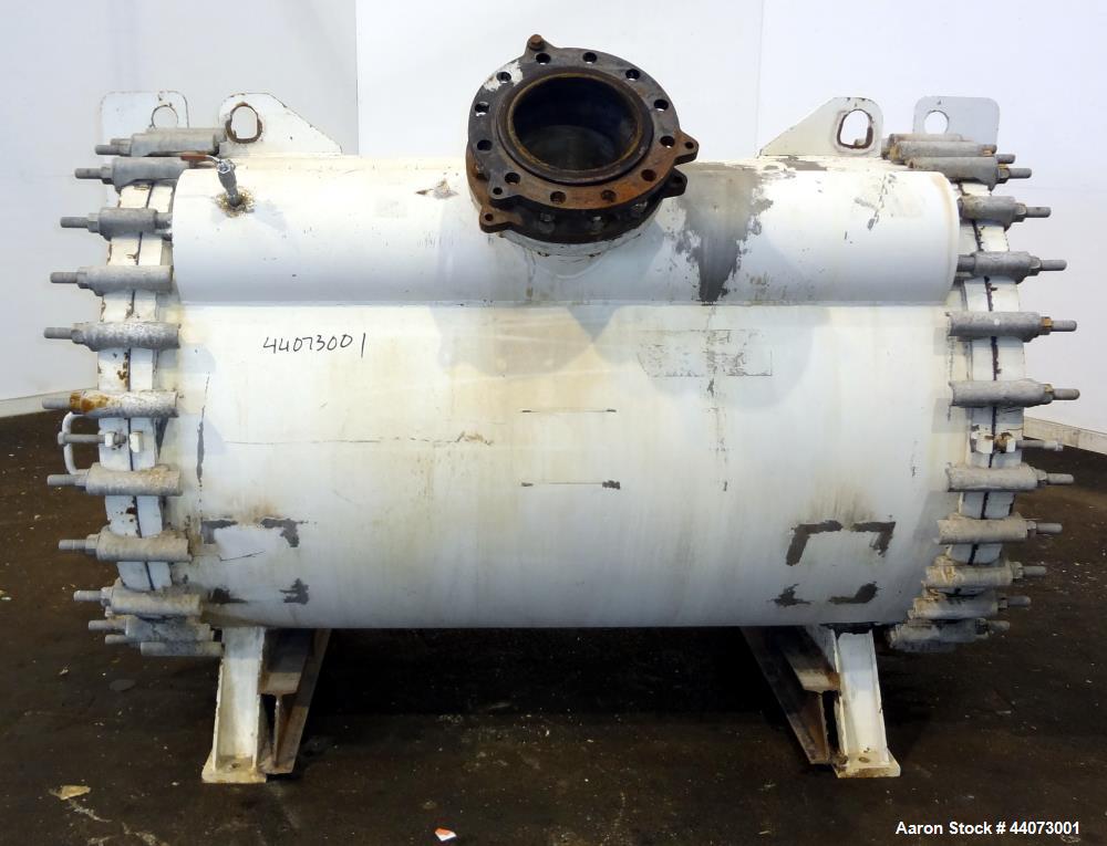Used Stainless Steel Alfa-Laval Horizontal Spiral Heat Exchanger, Type 1-H