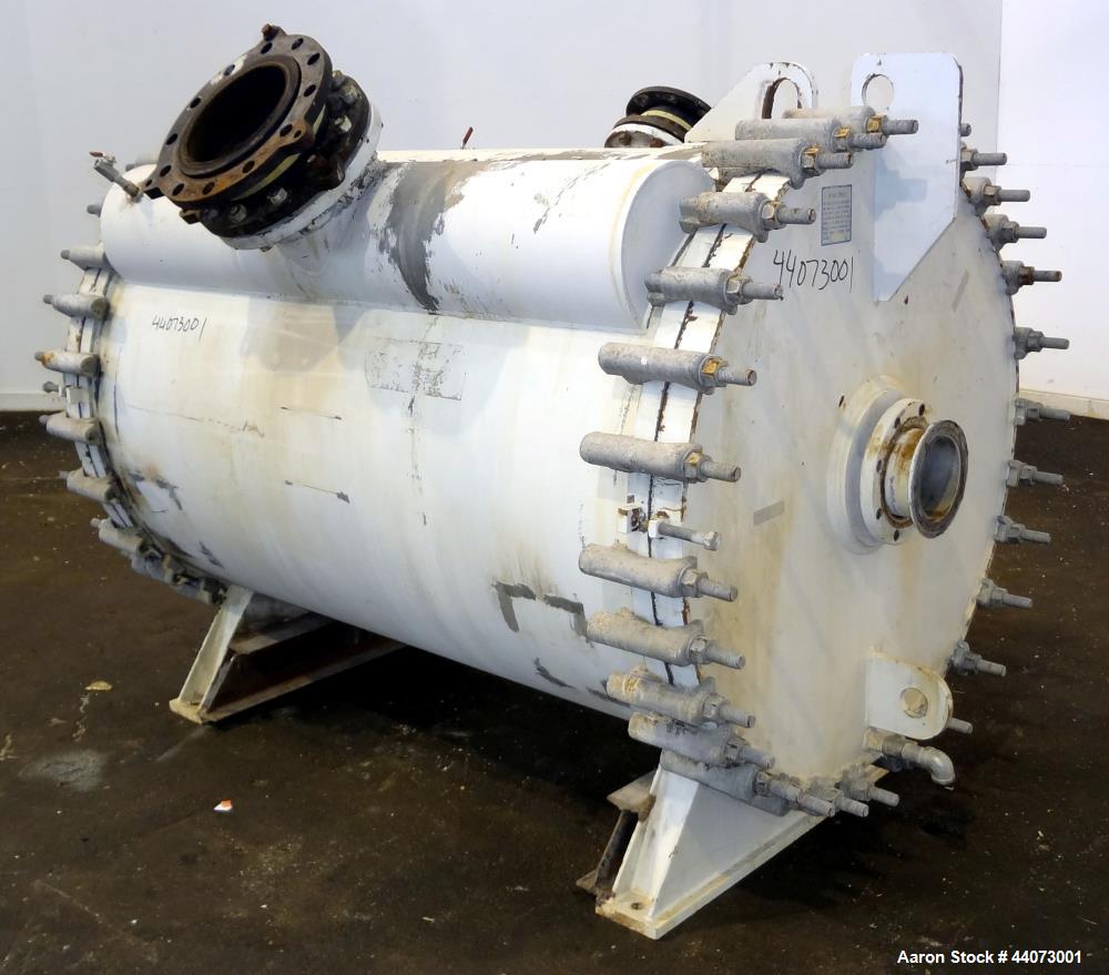 Used Stainless Steel Alfa-Laval Horizontal Spiral Heat Exchanger, Type 1-H