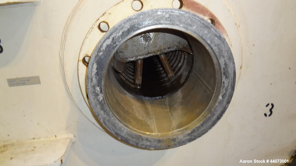 Used Stainless Steel Alfa-Laval Horizontal Spiral Heat Exchanger, Type 1-H
