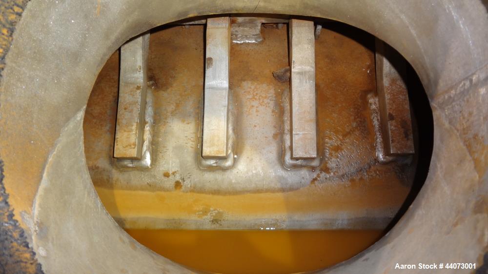 Used Stainless Steel Alfa-Laval Horizontal Spiral Heat Exchanger, Type 1-H