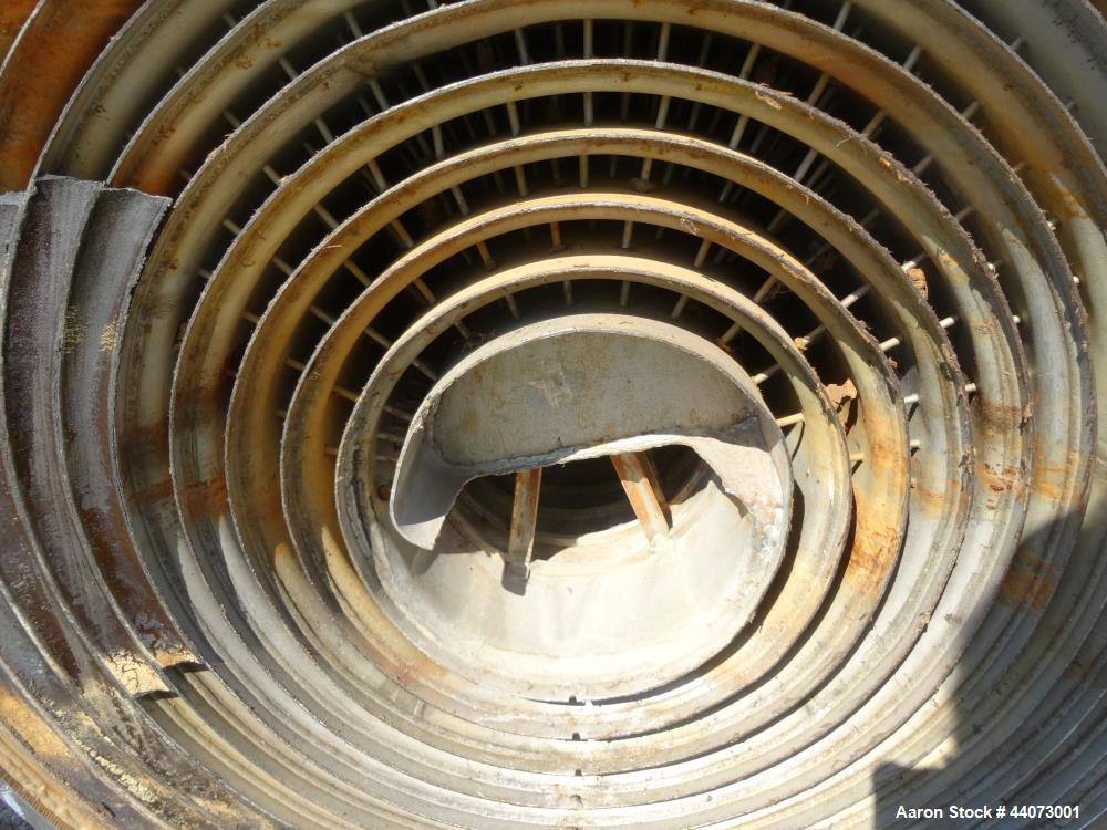 Used Stainless Steel Alfa-Laval Horizontal Spiral Heat Exchanger, Type 1-H