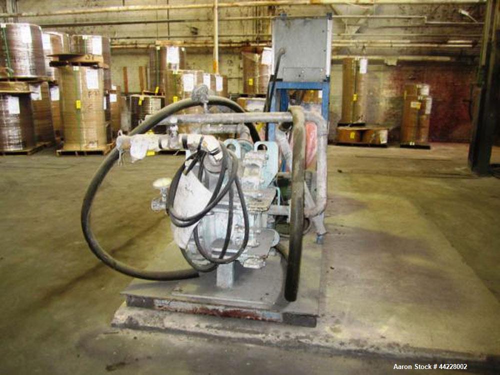 Used Alfa Laval Spiral Heat Exchanger, 80 Square Feet. 316L Stainless steel product contact surfaces, rated 100 psi at 200 f inner channel, 100 psi at 200 f outer channel, 0.5" spacing on inner chann...