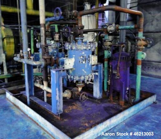 Used Alfa Laval Filter System on skid.  Lot 148