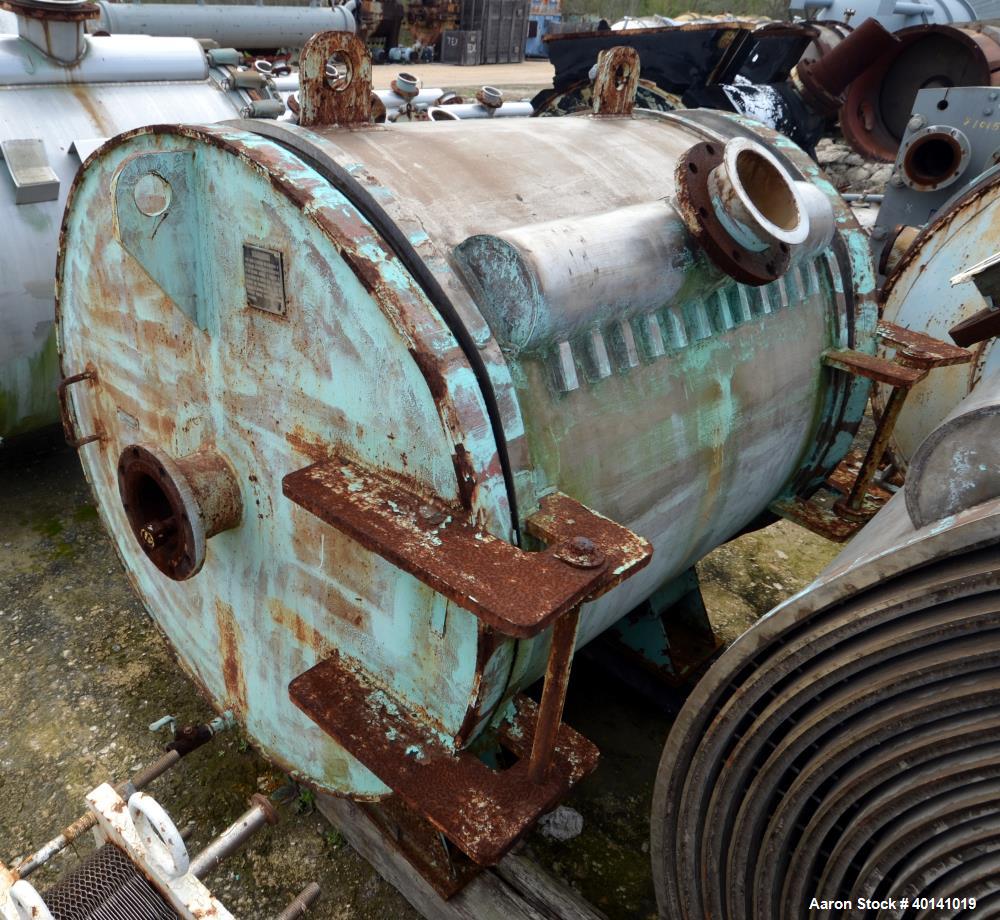 Used Stainless Steel American Heat Reclaiming Horizontal Spiral Heat Exchanger