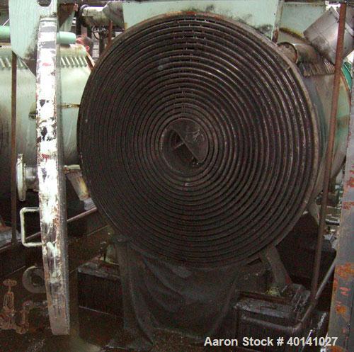 Used American Heat Reclaiming Horizontal Spiral Heat Exchanger, Type 1H