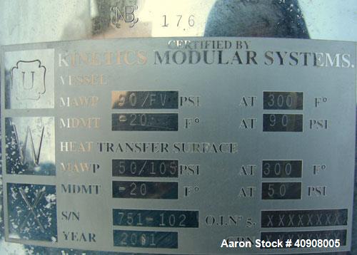 Used- Kinetics Modular Systems Spiral Heat Exchanger