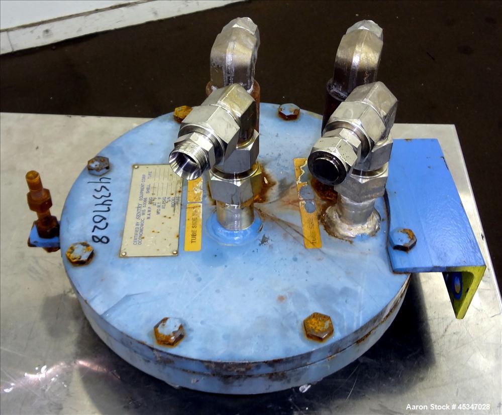 Used Sentry Spiral Heat Exchanger, Model PN 7-02890N