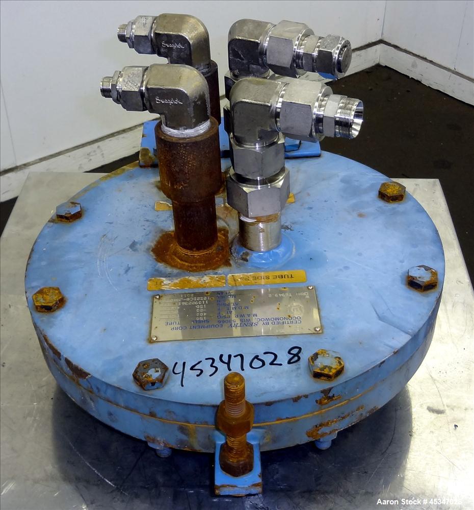 Used Sentry Spiral Heat Exchanger, Model PN 7-02890N