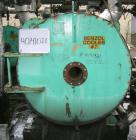 Used: American Heat Reclaim spiral heat exchanger, 1,690 square feet,  type 1-H, carbon steel heads. Internal carbon steel, rated 100 psi @ 200 deg F/ -20 deg F @ 150 psi. Year 1977, serial #12103, N...