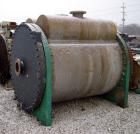 Used APV International Limited Horizontal Spiral Heat Exchanger, Type 1. 2413 square feet, 316 stainless steel shell. Hot and cold side rated 85 psi at 230 deg F. Carbon steel removable heads. Openin...
