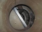 Used APV International Limited Horizontal Spiral Heat Exchanger, Type 1. 2413 square feet, 316 stainless steel shell. Hot and cold side rated 85 psi at 230 deg F. Carbon steel removable heads. Openin...