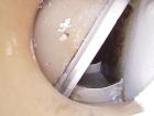 Used APV International Limited Horizontal Spiral Heat Exchanger, Type 1. 2413 square feet, 316 stainless steel shell. Hot and cold side rated 85 psi at 230 deg F. Carbon steel removable heads. Openin...