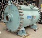 Used Alfa Laval Horizontal Spiral Heat Exchanger, Model 1-H, 930 Square Feet, 316L Stainless Steel Product Contact Areas. Hot and cold side rated 100 psi at 200 deg F and 20 deg F at 100 psi. Carbon ...