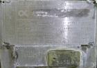 Used Alfa Laval Spiral Heat Exchanger, type 1-H, 345 square feet, 304L stainless steel. Rated 165 and full vacuum at 400 degrees F. Stainless steel sheathed with insulation. Openings: 1-1/2