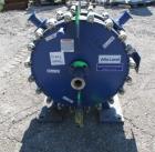 Used Alfa-Laval Spiral Heat Exchanger, 75 Square Feet, Type 1-H. Hastelloy C 276 product contact surfaces, rated 100 psi at +300 / -7 degrees F. Serial# 24380, built 2001.