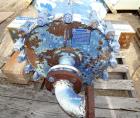Used Alfa Laval Spiral Heat Exchanger, Type 1-H, 100 Square Feet Area.
