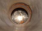 Used Alfa Laval Spiral Heat Exchanger, Type 1-H, 100 Square Feet Area.
