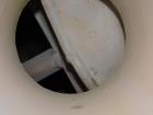 Used Alfa Laval Spiral Heat Exchanger, Type 1-H, 100 Square Feet Area.