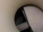 Used Alfa Laval Spiral Heat Exchanger, Type 1-H, 100 Square Feet Area.