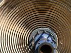 Used Alfa-Laval Horizontal Spiral Heat Exchanger, Type 1-H-L-1C