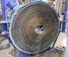 Used Industrial Spiral Heat Exchanger by Alfa Laval – Model 1H-L-1W– 1000 Sq Ft