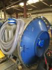 Used Alfa Laval Stainless Steel Spiral Heat Exchanger, Model 1H-L-1T. Material of construction is stainless steel 316L shell on product contact parts. Stainless steel body. 1170.03 square feet (108.7...