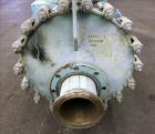 Used- Alfa Laval Thermal Horizontal Spiral Heat Exchanger, Model 3-H, 50 Square