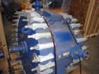 Used Alfa Laval spiral type 1-V heat exchanger, 300 square feet. Max allowable working pressure 150 psi at 400 deg F. Min Design metal temp: 20 deg F at 150 psi. Heat material: SA-516-70; thickness 1...