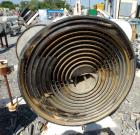 Used Stainless Steel Alfa-Laval Horizontal Spiral Heat Exchanger, Type 1-H