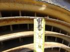 Used Stainless Steel Alfa-Laval Horizontal Spiral Heat Exchanger, Type 1-H