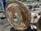 Used Stainless Steel Alfa-Laval Horizontal Spiral Heat Exchanger, Type 1-H
