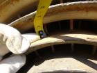 Used Stainless Steel Alfa-Laval Horizontal Spiral Heat Exchanger, Type 1-H