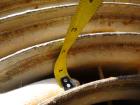 Used Stainless Steel Alfa-Laval Horizontal Spiral Heat Exchanger, Type 1-H