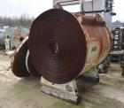 Used- Carbon Steel American Heat Reclaiming Horizontal Spiral Heat Exchanger, Type 1H