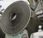 Used Stainless Steel American Heat Reclaiming Horizontal Spiral Heat Exchanger, Type 1H