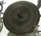 Used Stainless Steel American Heat Reclaiming Horizontal Spiral Heat Exchanger, Type 1H