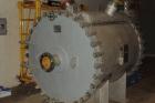 Used GEA Spiral Heat Exchanger, 1010 square feet, wetted parts 316L stainless steel. Rated 100 psi shell and tube at 200 deg F. Year 2001.