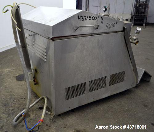 Used APV Gaulin Homogenizer, Type 1268-MC-18-5-TBS