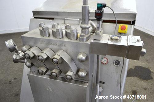 Used APV Gaulin Homogenizer, Type 1268-MC-18-5-TBS