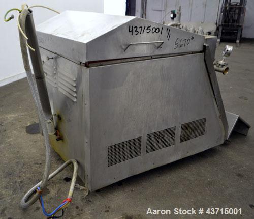 Used APV Gaulin Homogenizer, Type 1268-MC-18-5-TBS