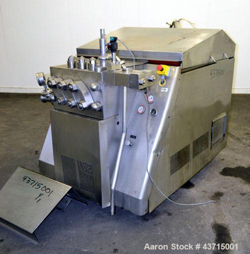 Used APV Gaulin Homogenizer, Type 1268-MC-18-5-TBS