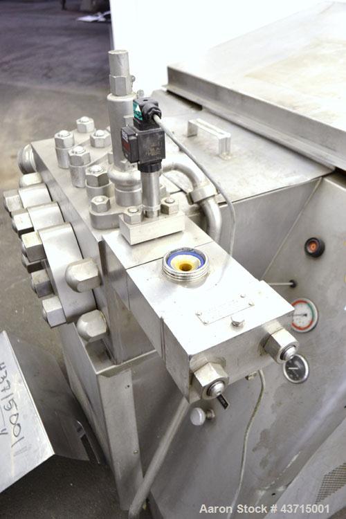Used APV Gaulin Homogenizer, Type 1268-MC-18-5-TBS