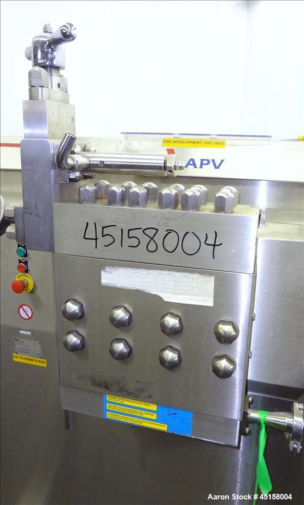 Used- Stainless Steel APV 15 Homogenizer, Model 16.56