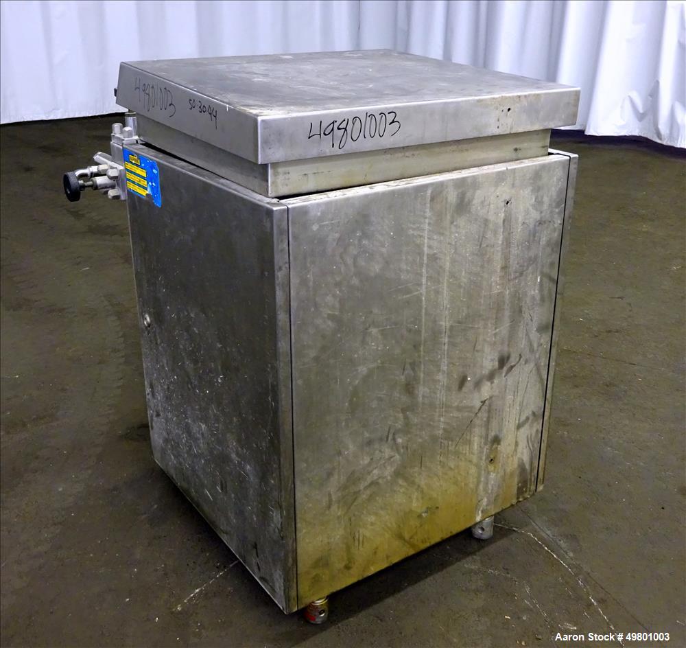 Used APV Rannie Homogenizer, Type 5-12, 38, 15-7Mo Stainless Steel.