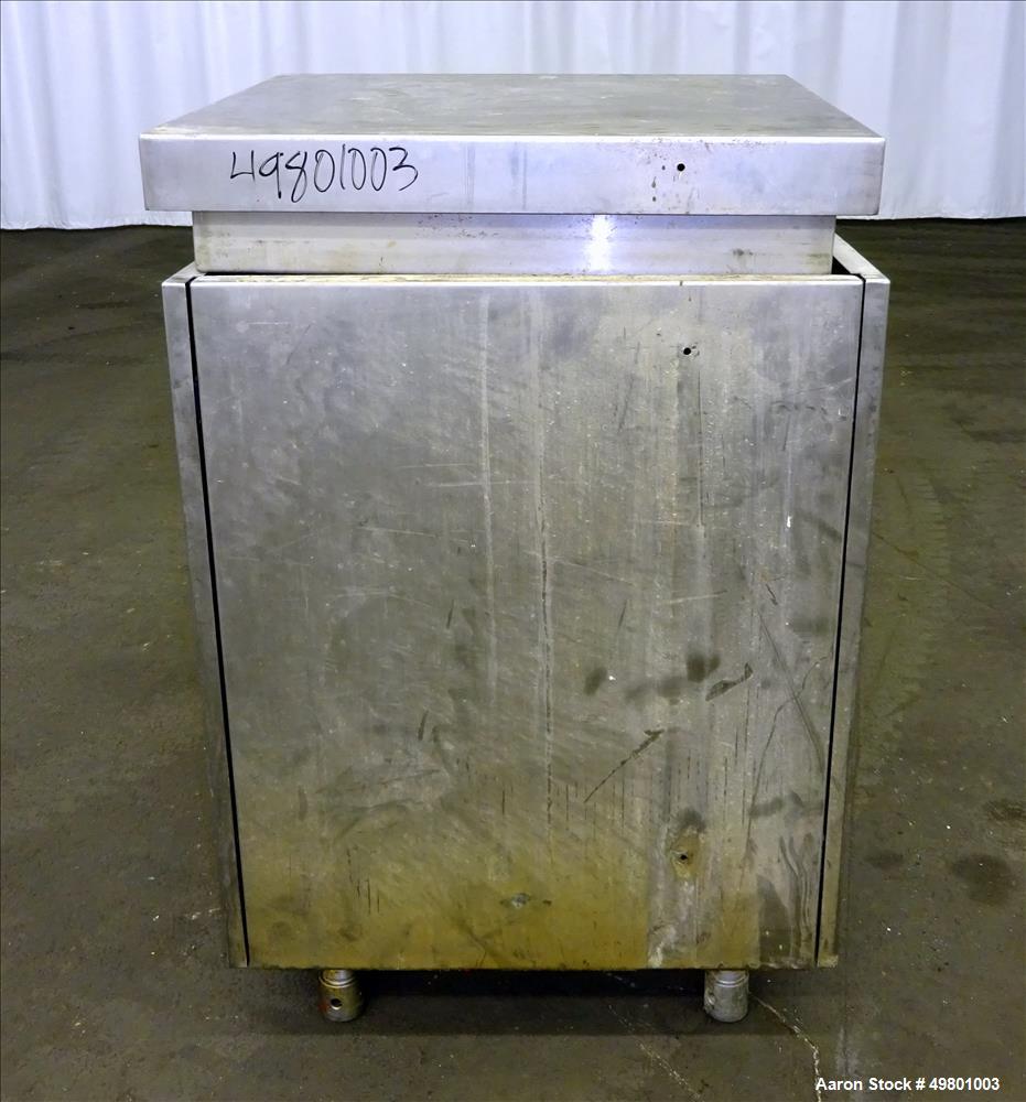 Used- APV Rannie Homogenizer, Type 5-12, 38, 15-7Mo Stainless Steel.