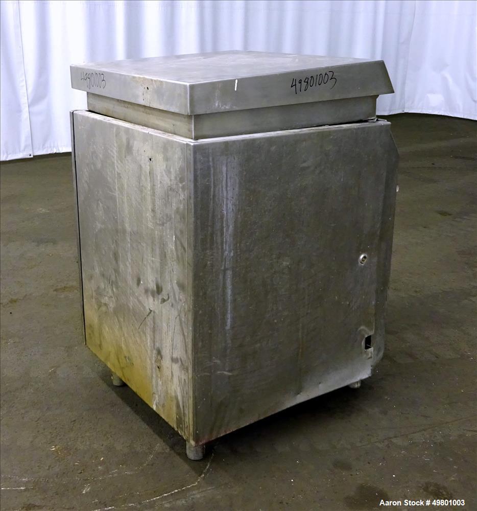 Used- APV Rannie Homogenizer, Type 5-12, 38, 15-7Mo Stainless Steel.